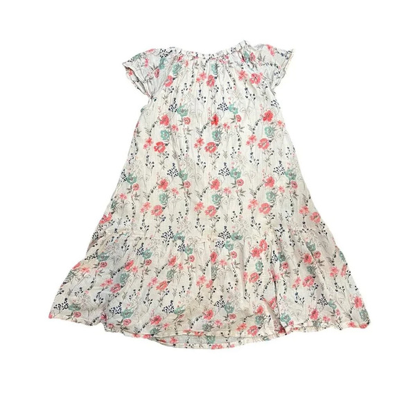 Ruby & Bloom Girls Dress Size 8 Pink Floral Short Sleeve Whimsical Flowy Summer - Picture 2 of 7
